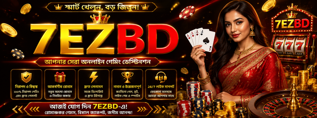 7EZBD প্রিমিয়াম ওয়েবসাইট 2026 - সেরা গেমিং অভিজ্ঞতা