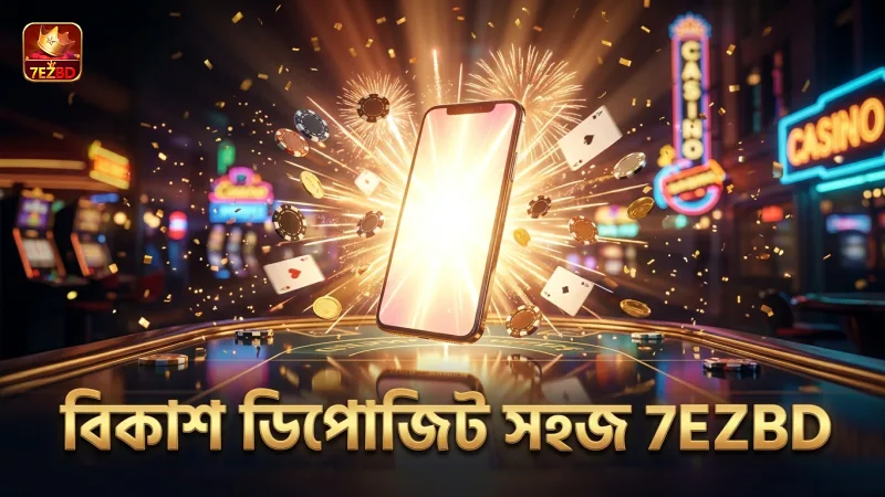 বিকাশের মাধ্যমে 7EZBD তে দ্রুত এবং নির্ভরযোগ্য ডিপোজিট।