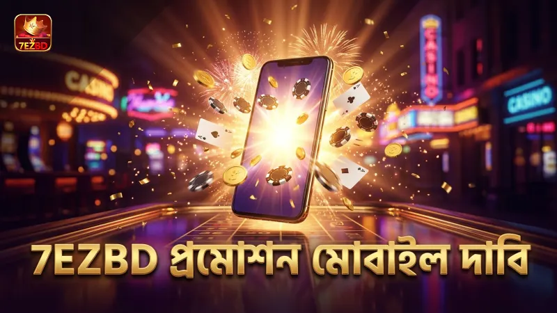 7EZBD প্রমোশন মোবাইল থেকে দ্রুত এবং সহজে দাবি করুন