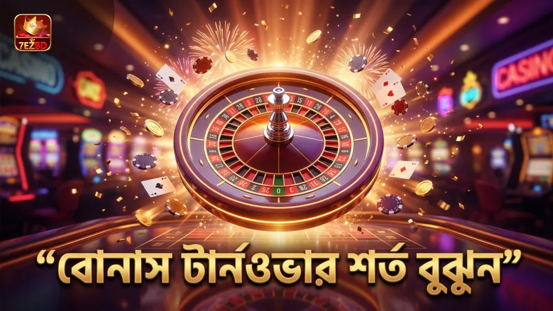 বোনাস টার্নওভার শর্তাবলী বুঝে নিরাপদে খেলুন