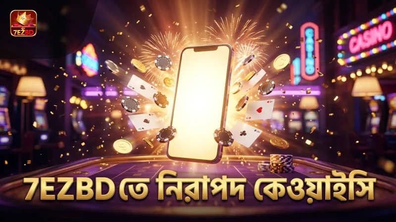 7EZBD-তে কেওয়াইসি প্রক্রিয়া দ্রুত এবং নিরাপদ।