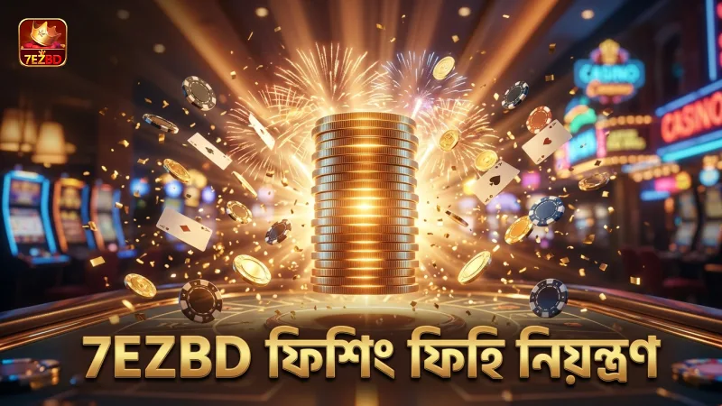 7EZBD প্ল্যাটফর্মে ফিিশিং ফিির হিসাব ও নিয়ন্ত্রণের চিত্র।