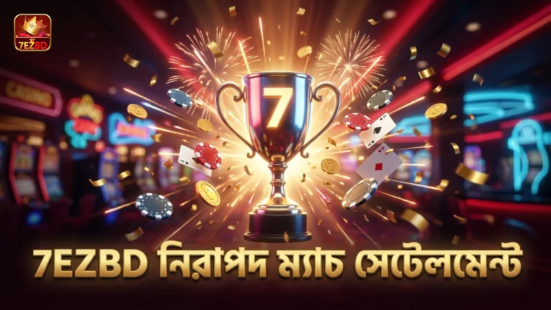 7EZBD নিরাপদ ও নির্ভুল ম্যাচ সেটেলমেন্ট নিশ্চিত করে