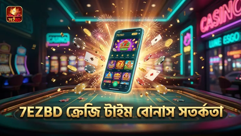 7EZBD প্ল্যাটফর্মে ক্রেজি টাইম বোনাস ট্রিগার ভুল এড়ানো সম্ভব