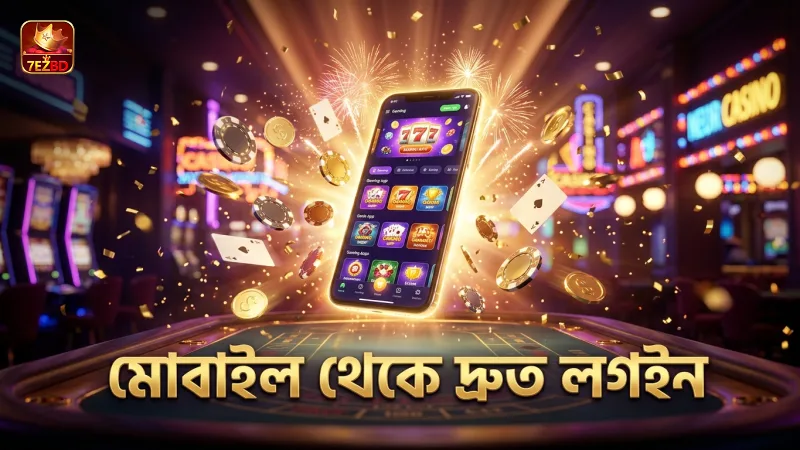 মোবাইল ডিভাইসে দ্রুত এবং সহজে ড্রাগন ফরচুনে লগইন করুন