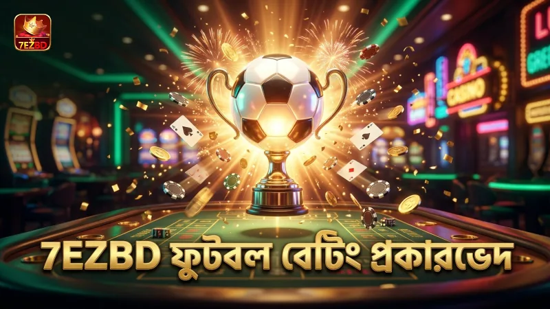 ফুটবল বেটিং এর বিভিন্ন প্রকারভেদ 7EZBD তে সহজবোধ্য