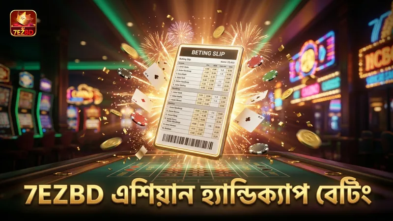 7EZBD বেটিং স্লিপে এশিয়ান হ্যান্ডিক্যাপ সঠিকভাবে ব্যবহার
