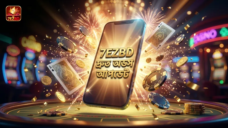 7EZBD এর লাইভ বেটিংয়ের সুনির্দিষ্ট এবং দ্রুত অডস আপডেট।