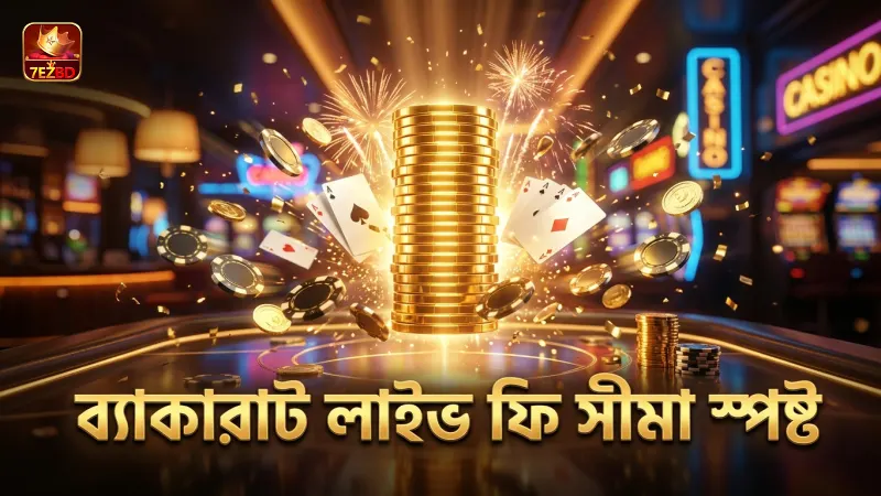 ব্যাকারাট লাইভে ফি ও বাজি সীমার স্পষ্টতা প্রয়োজন