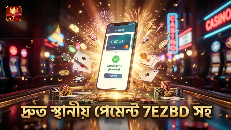 স্থানীয় পেমেন্ট ব্যবস্থায় 7EZBD এর দ্রুত লেনদেন সুবিধা।