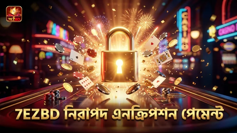 7EZBD নিরাপদ পেমেন্ট নিশ্চিত করতে এনক্রিপশন ব্যবহার করে