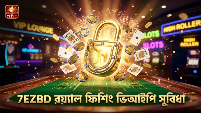 7EZBD তে রয়্যাল ফিিশing এর ভিআইপি রুমের বিশেষ সুবিধা।