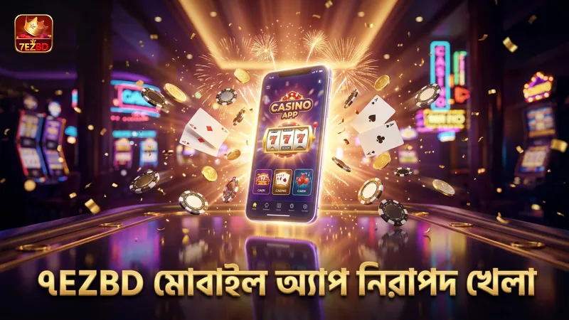 দ্রুত ও নিরাপদ মোবাইল খেলার জন্য ৭EZBD অ্যাপ ব্যবহৃত