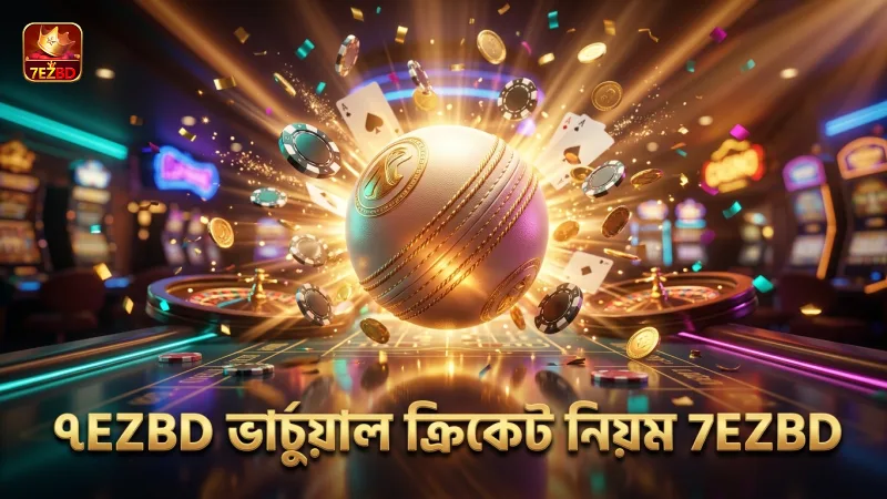 ভার্চুয়াল ক্রিকেট ম্যাচের নিয়ম এবং অডস বিশ্লেষণ করা হয় ৭EZBD-তে