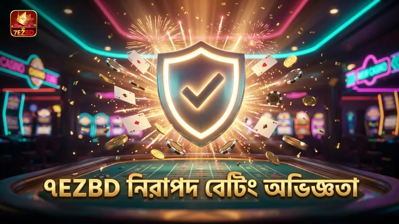 নিরাপত্তা ও দায়িত্বশীল বেটিং নিশ্চিত করে ৭EZBD ব্র্যান্ড